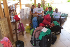 ONGSIM 082014 | Voluntários Teresa Jardim Osório, Carmo Jardim, Pedro do Carmo e Armanda Roldão