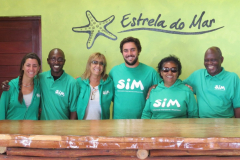 ONGSIM 082014 | Voluntários Teresa Jardim Osório, Carmo Jardim, Pedro do Carmo e Armanda Roldão