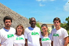 ONGDSIM 2015 | Encontro com Regulo, a Presidente da Direção Carmo Jardim e os voluntários Pipas Osório, José Abreu Lima e Maria do Céu Garcia
